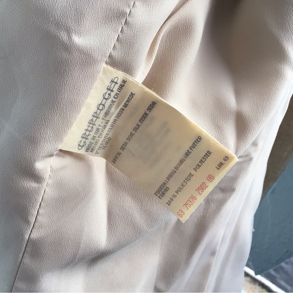 Valentino Boutique Tessuto Cloth 4 Button Blazer Jacket Vintage Size 12 Italy - Picture 12 of 16